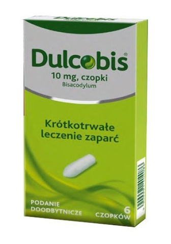 Dulcobis 0 01g Czopki Doodbytnicze X 10 Sztuk Cena Opinie