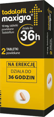 Tadalafil Maxigra 10 Mg 2 Tabletki Powlekane I Apteka Pl