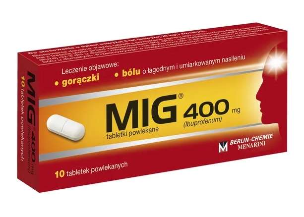 ibuprofen 400mg dawkowanie