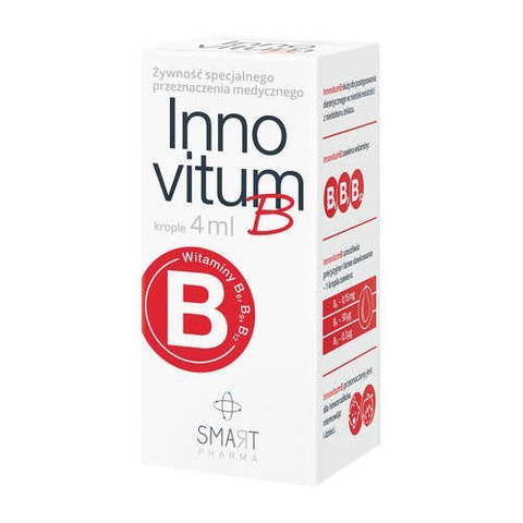 InnovitumB Krople 4ml | Cena, Opinie, Dawkowanie, Skład | I-Apteka.pl