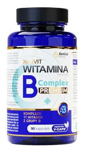 XeniVIT Witamina B Complex Premium X 90 Kapsułek | Cena, Opinie ...