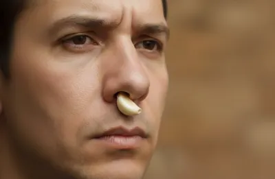 Dlaczego nie wolno wkładać czosnku do nosa? To nie jest dobry sposób na katar!