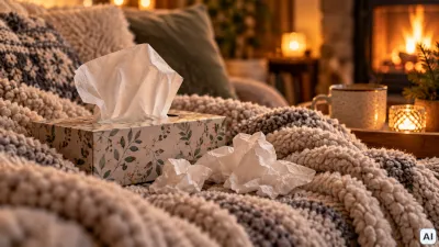 Dlaczego zimą mam zatkany nos bez kataru? Suche powietrze, alergia, zatoki i inne przyczyny