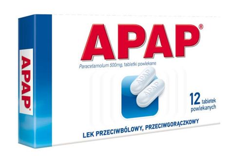 APAP 0,5 x 12 tabletek