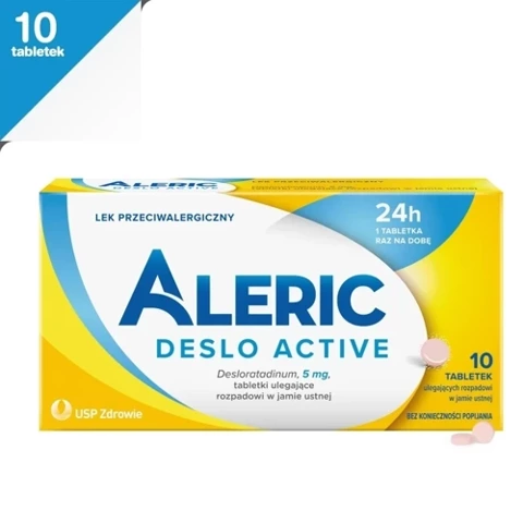 Aleric Deslo Active 5mg x 10 tabletek