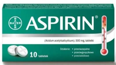 Aspirin 500mg x 10 tabletek