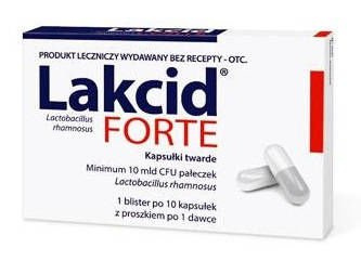 LAKCID Forte x 10 kapsułek