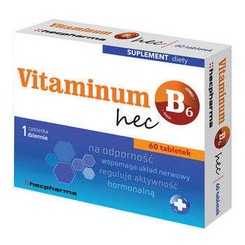 Vitaminum B6 hec x 60 tabletek